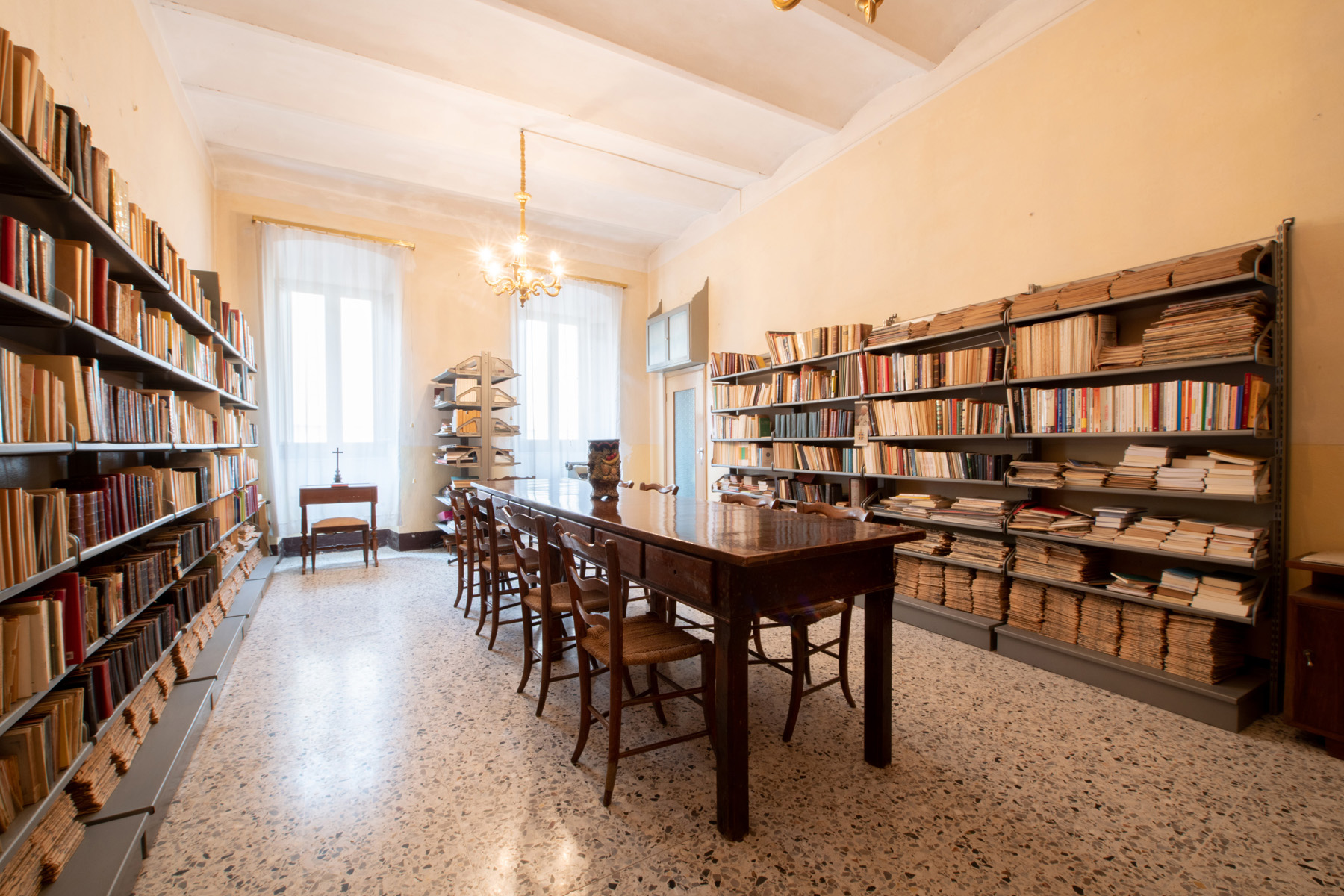 Biblioteca del monastero